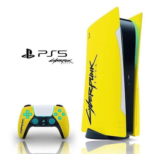 stickers ps 5 jaune
