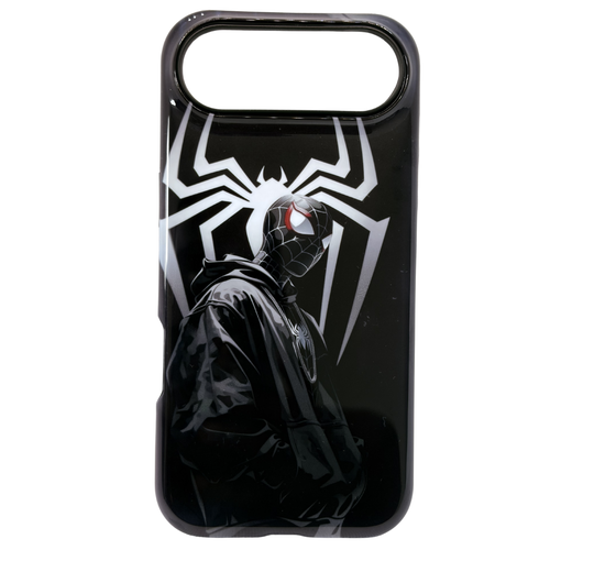 Shadow Web – Coque Araignée Noir & Gris