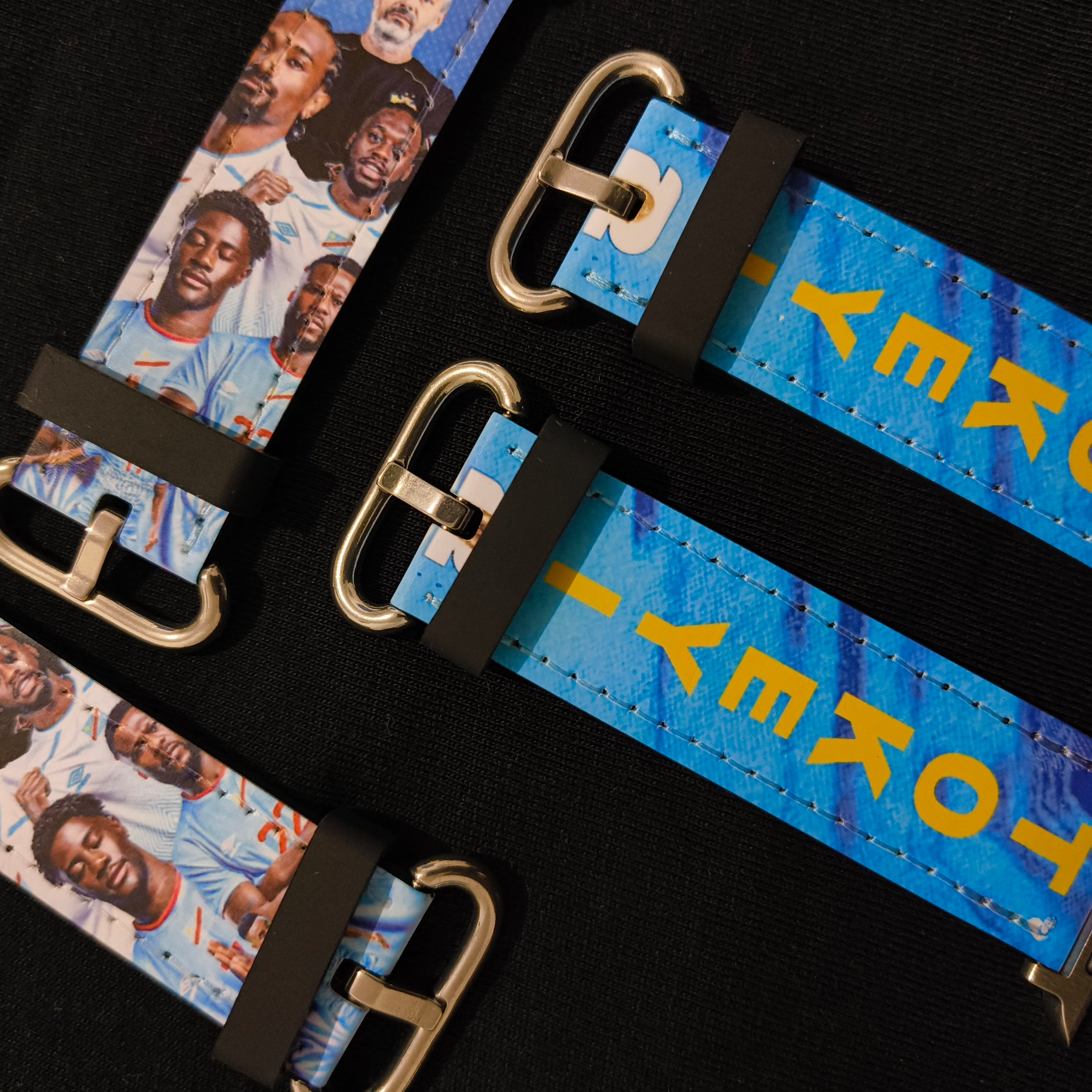 ⌚ Bracelet Apple Watch Léopard RDC Foot 🇨🇩