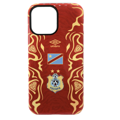 Coque Léopards RDC FECOFA – Édition Rouge