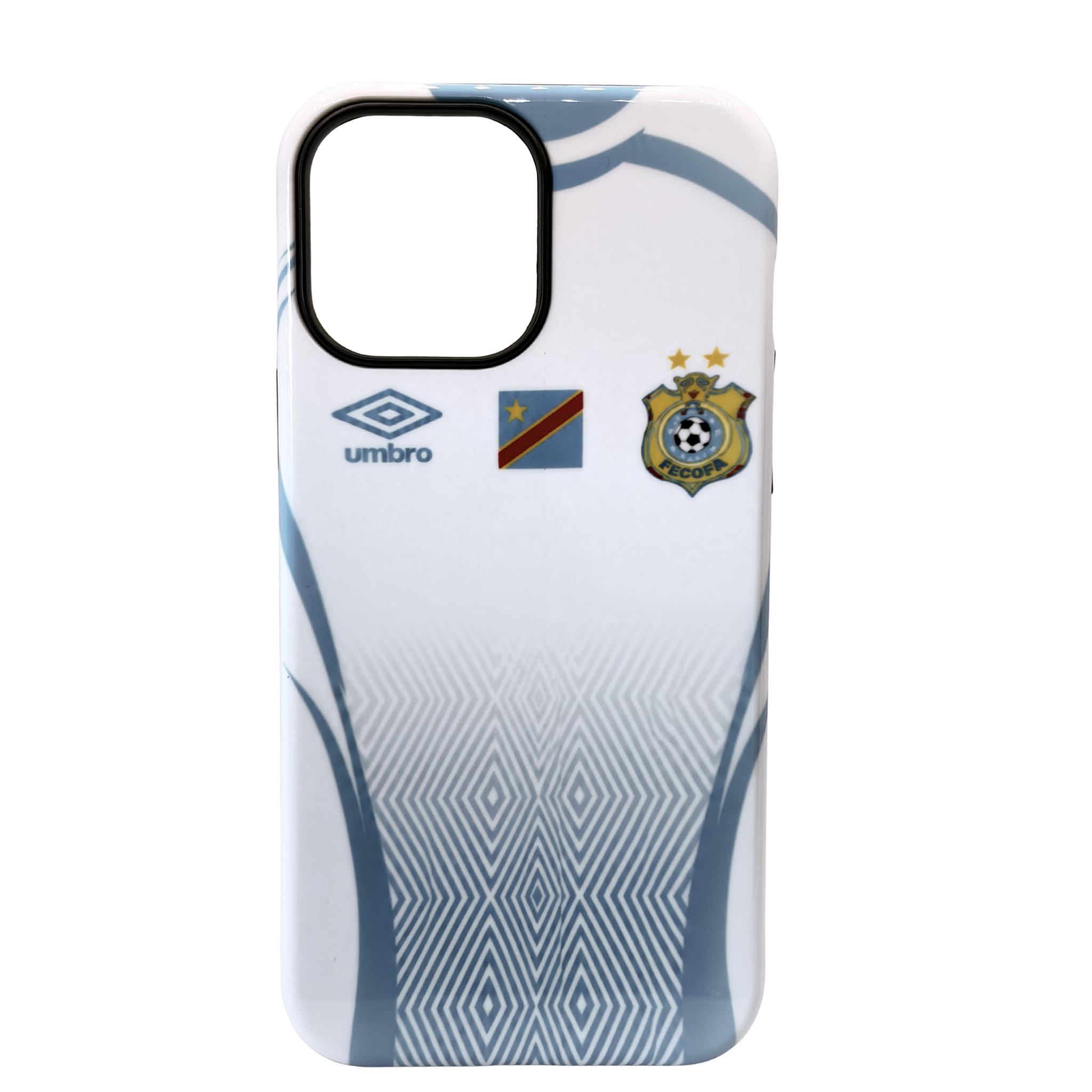 Coque Léopards RDC FECOFA – Édition Blanche