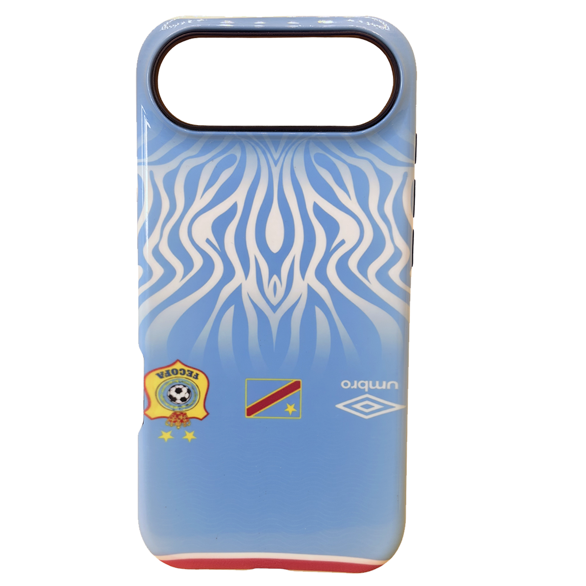 Coque Léopards RDC FECOFA – Édition Bleue