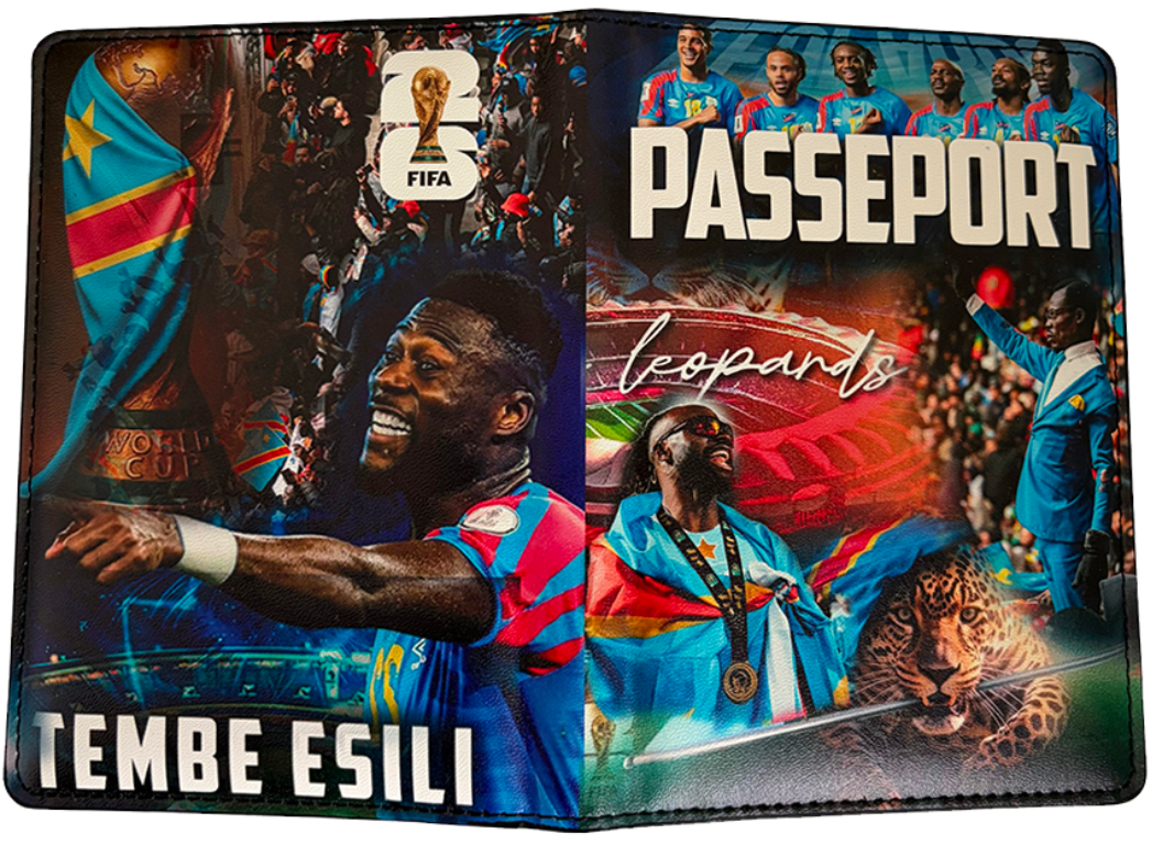 Etui passeport RDC  Mboka Elengi/ Tembe esili